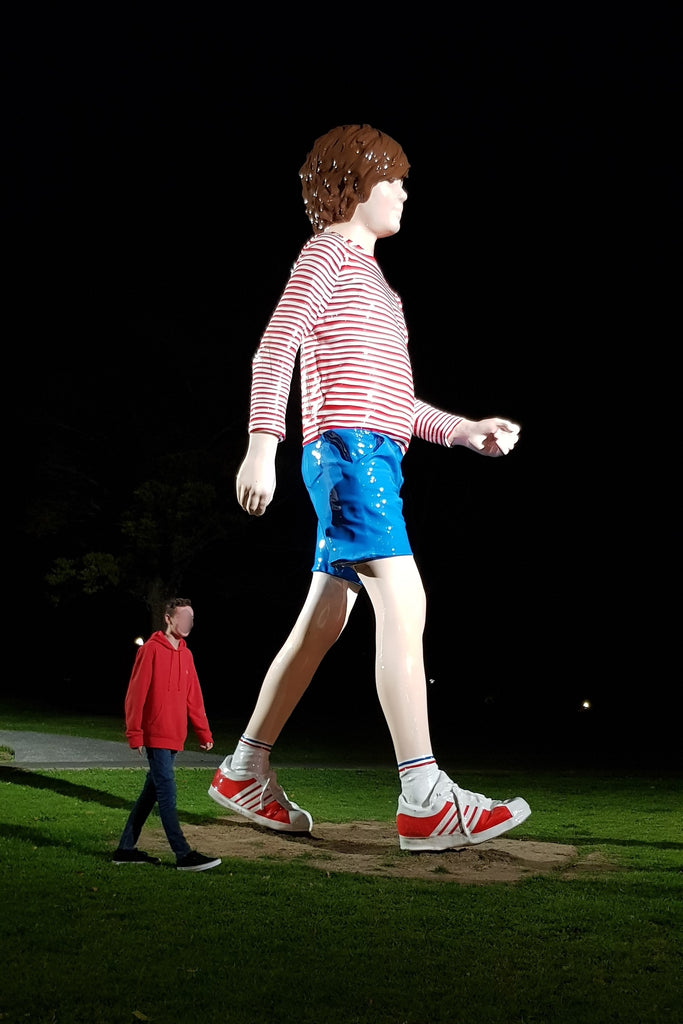 Boy Walking - Potters Park